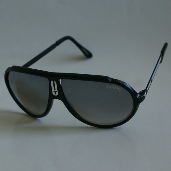 NWT TruVintage Combo sports Aviator w/Turbo logo gradient smoke lens sunglasses - Picture 2 of 5